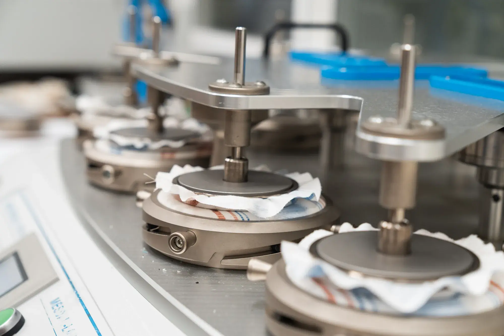 Fabric inspection and testing at the RIFER facility